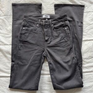 PAIGE Charcoal Denim Jeans